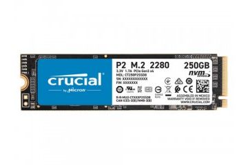 diski SSD CRUCIAL SSD 250GB M.2 80mm PCI-e 3.0 x4 NVMe, 3D QLC, CRUCIAL P2