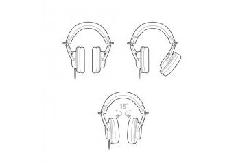 slušalke in mikrofoni AUDIO-TECHNICA Slušalke Audio-Technica ATH-M20X