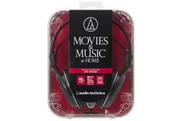 slušalke in mikrofoni AUDIO-TECHNICA Slušalke Audio-Technica ATH-AVC200, črne