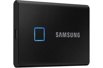 diski SSD SAMSUNG Zunanji SSD 2TB Type-C USB 3.2 Gen2 V-NAND UASP, Samsung T7 Touch, črn