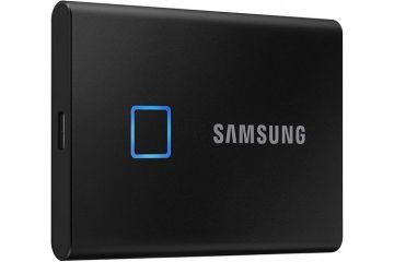 diski SSD SAMSUNG Zunanji SSD 500GB Type-C USB 3.2 Gen2 V-NAND UASP, Samsung T7 Touch, črn