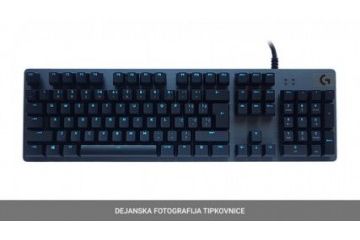 tipkovnice LOGITECH Tipkovnica Logitech G513 Carbon, GX Red Linear, USB, SLO g.