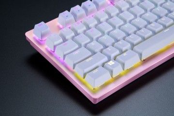 tipkovnice RAZER Komplet tipk Razer PBT Keycap Upgrade Set Mercury White