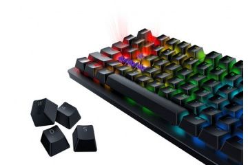 tipkovnice RAZER Komplet tipk Razer PBT Keycap Upgrade Set Classic Black