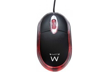 miške EWENT Mouse Ewent Mini Optical, 1000dpi, black, USB