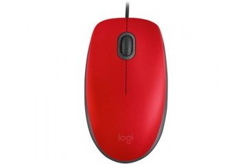 miške LOGITECH Miška Logitech M110 Silent, rdeča