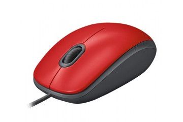 miške LOGITECH Miška Logitech M110 Silent, rdeča