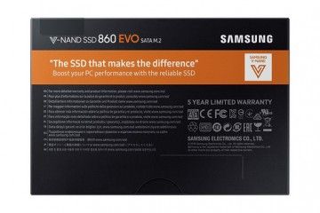 diski SSD SAMSUNG SSD 500GB M.2 80mm SATA3 V-NAND TLC, Samsung 860 EVO