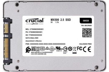 diski SSD CRUCIAL SSD 500GB 2.5' SATA3 3D TLC, 7mm, CRUCIAL MX500