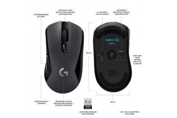 miške LOGITECH Miška Logitech G603 LIGHTSPEED Wireless Gaming, črna