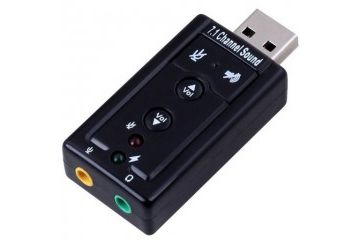 zvočne kartice EWENT Zvočna kartica, USB, Virtual 7.1 3D, Ewent EW3762