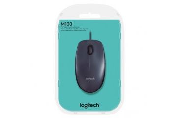 miške LOGITECH Miška Logitech M100, USB, črna