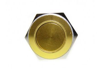 buttons and switches SEED STUDIO 16mm Anti-vandal Metal Push Button - Glory Gold, SeedTEM12122B