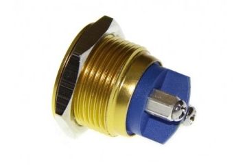 buttons and switches SEED STUDIO 16mm Anti-vandal Metal Push Button - Glory Gold, SeedTEM12122B