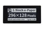 e-paper WAVESHARE 2.9inch Touch E-Paper E-Ink Display HAT for Raspberry Pi, 5-Points Capacitive Touch, 296×128, Black / White, SPI, Waveshare 19967