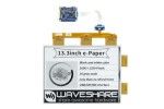 e-paper WAVESHARE 13.3inch e-Paper e-Ink Display HAT For Raspberry Pi, 1600×1200, Black / White, 16 Grey Scales, USB / SPI / I80, Waveshare 15853