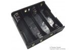 battery holders PRO SIGNAL Pro signal bBT00846 battery holder, 4XAA, Farnell 3829674