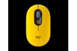 miške LOGITECH Miška Logitech POP Mouse z EMOJI, Bluetooth, rumena